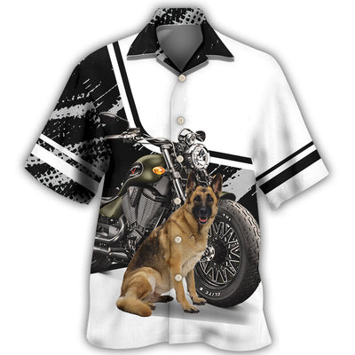 7 / Adults / S German Shepherd My Cool Dog Various Style - Hawaiian Shirt - Owls Matrix LTD
