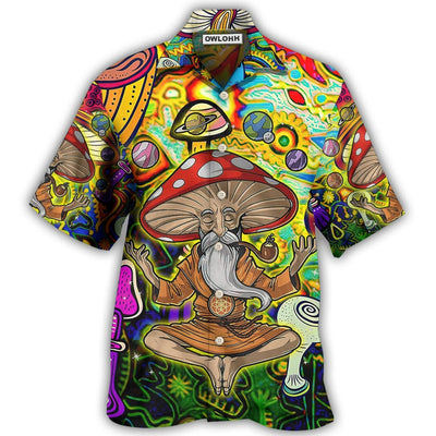 Hawaiian Shirt / Adults / S Hippie Mushroom Witch Colorful - Hawaiian Shirt - Owls Matrix LTD