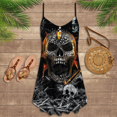 Skull Oh My Skull - Summer Dress - Owls Matrix LTD