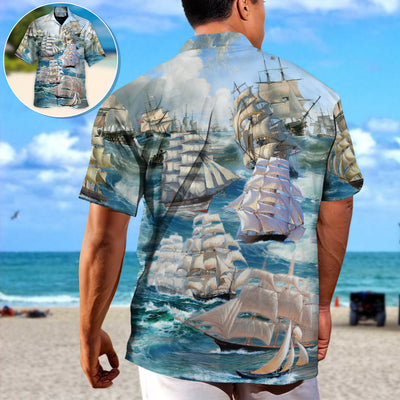 Sailing The Wind And The Waves Are Always On The Side Of The Ablest Navigator - Hawaiian Shirt