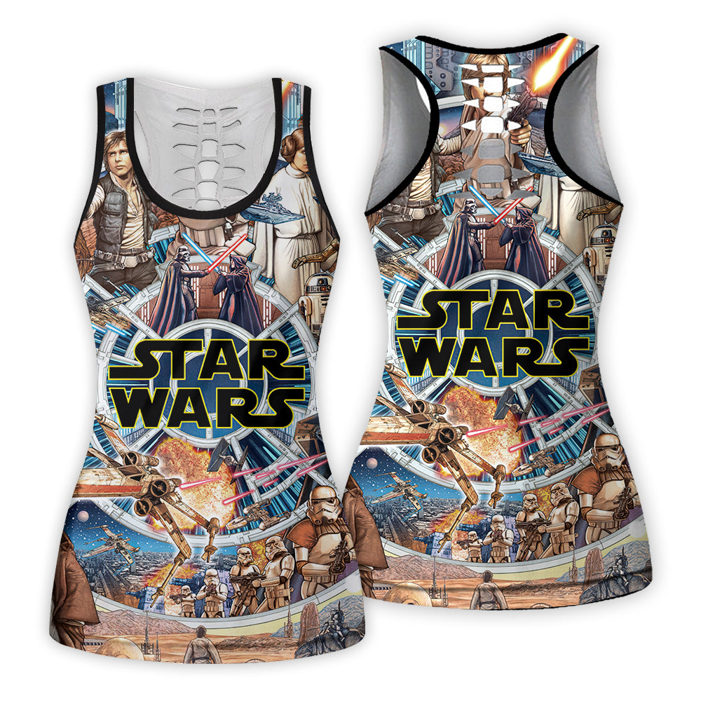 Starwars Fighting In Galaxy - Tank Top Hollow