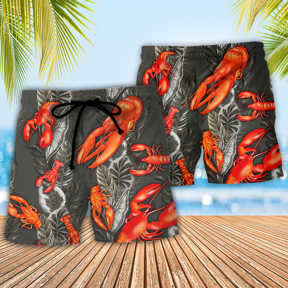 Lobster That Lobster Looked At Me Funny Tropical Vibe Amazing Style - Beach Short