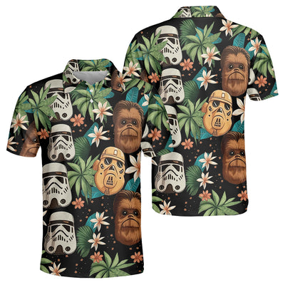 Star Wars Tropical Leaf Summer - Polo Shirt