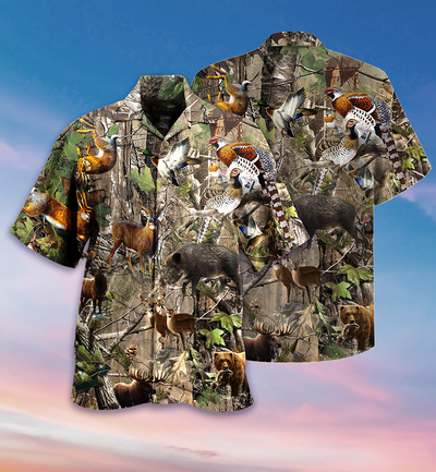Hunting Lover Animals Cool - Hawaiian Shirt - Owls Matrix LTD