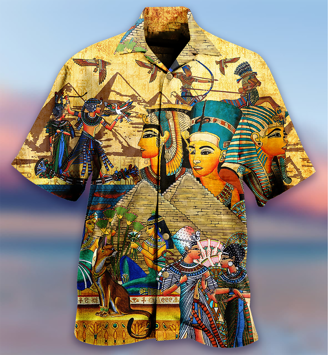 Egypt King Amazing - Hawaiian Shirt - Owls Matrix LTD