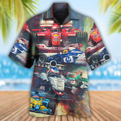 Car Racing Amazing Unstoppable - Hawaiian Shirt - Owls Matrix LTD