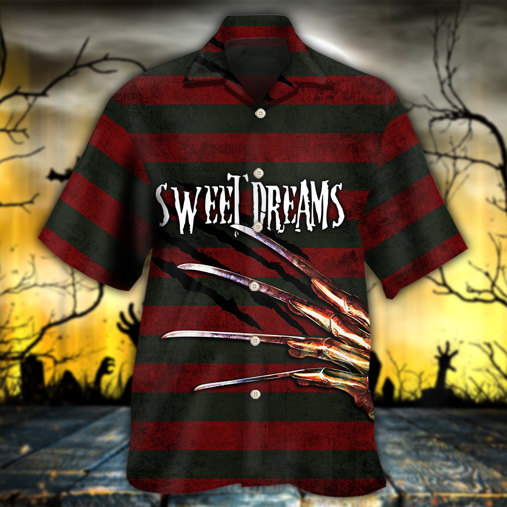 Halloween Sweet Dreams Trick Or Treat - Hawaiian Shirt - Owls Matrix LTD