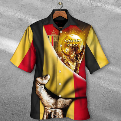 World Cup Qatar 2022 Belgium Will Be The Champion Flag Vintage - Hawaiian Shirt - Owls Matrix LTD