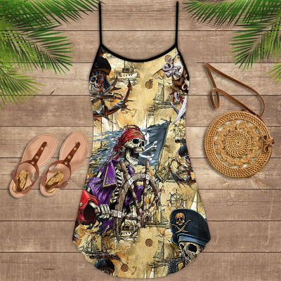 Skull Pirate Amazing Pirate - Summer Dress - Owls Matrix LTD