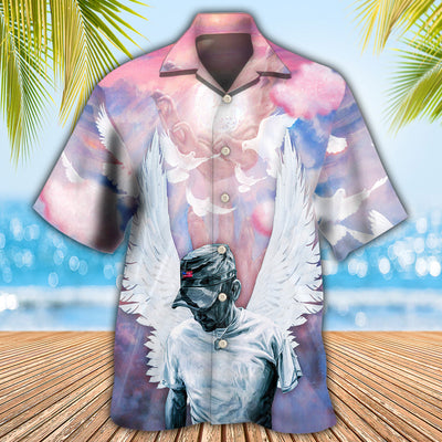 Amputee God Bless You Always - Hawaiian Shirt - Owls Matrix LTD