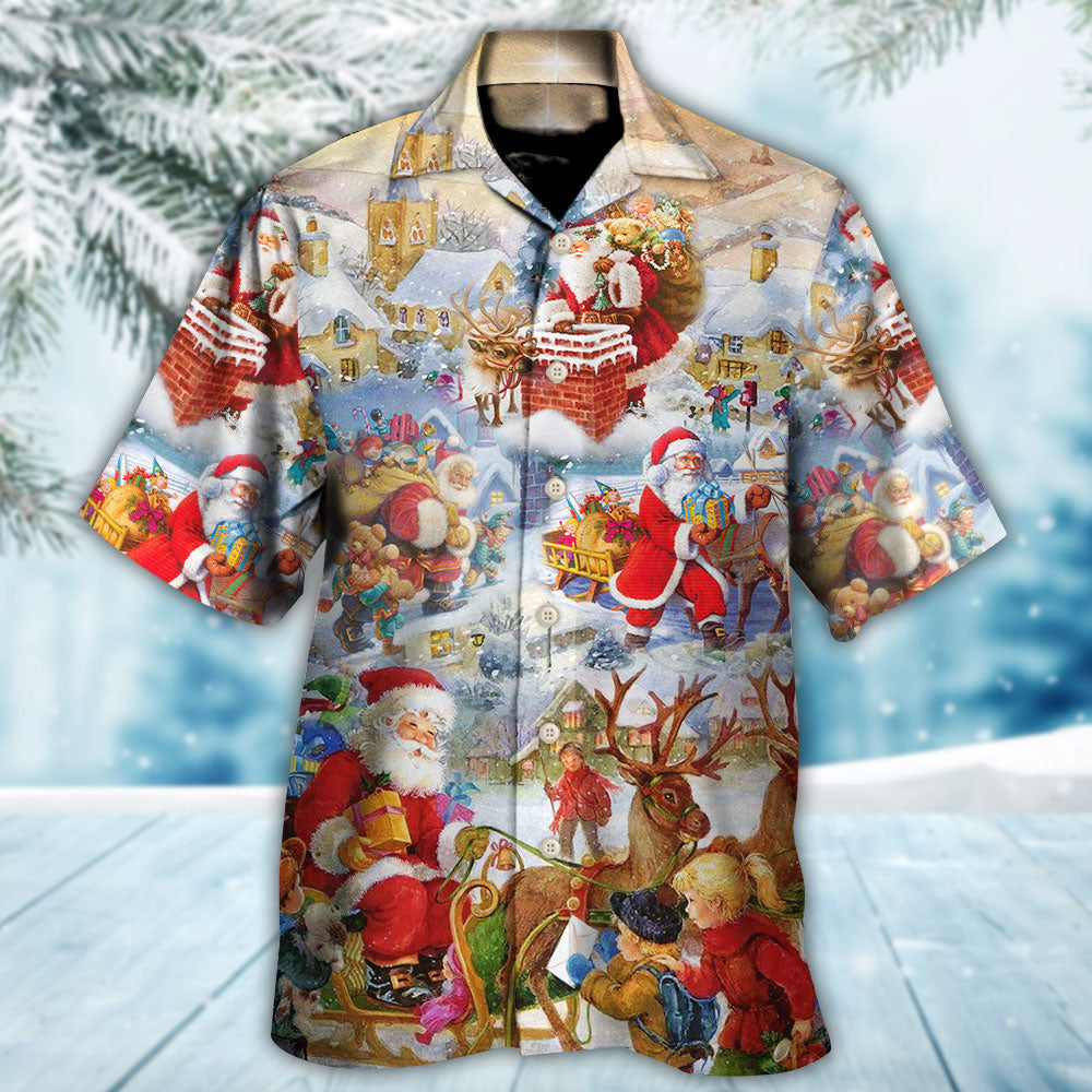 Christmas Have A Merry Holly Jolly Christmas - Hawaiian Shirt - Owls Matrix LTD