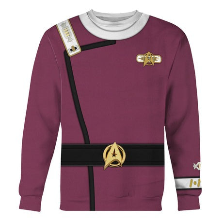 Star Trek Captain Spock Costume - Sweater - Ugly Christmas Sweater