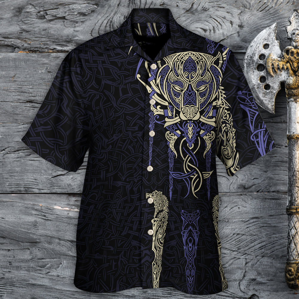Viking Björn Norse Legends Life Style - Hawaiian Shirt - Owls Matrix LTD