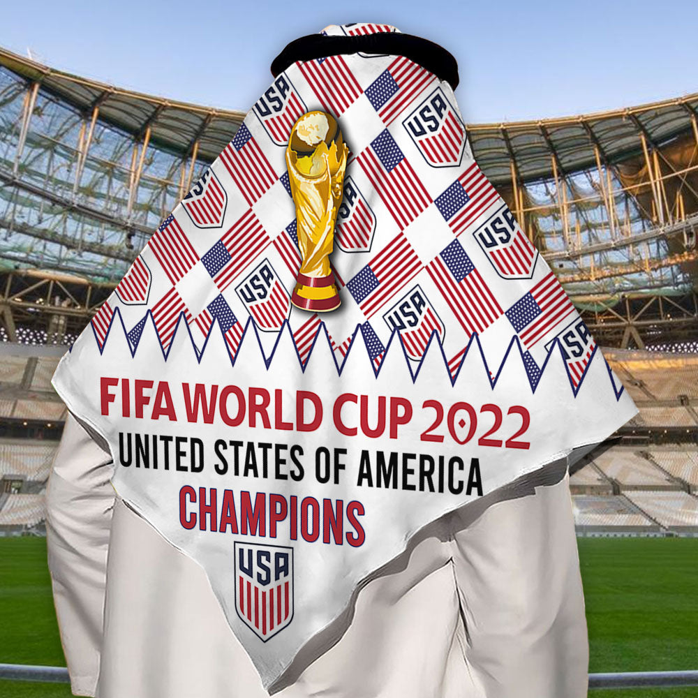 World Cup 2022 USA - Keffiyeh - Owls Matrix LTD