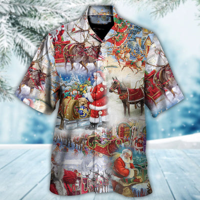 Christmas Believe In The Magic Of Christmas - Hawaiian Shirt - Owls Matrix LTD