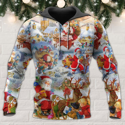 Christmas Have A Merry Holly Jolly Christmas - Hoodie - Owls Matrix LTD