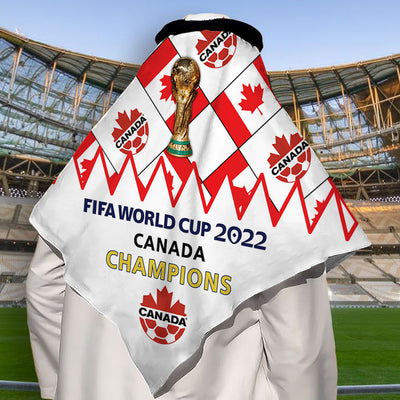 World Cup 2022 Canada Champions - Keffiyeh - Owls Matrix LTD