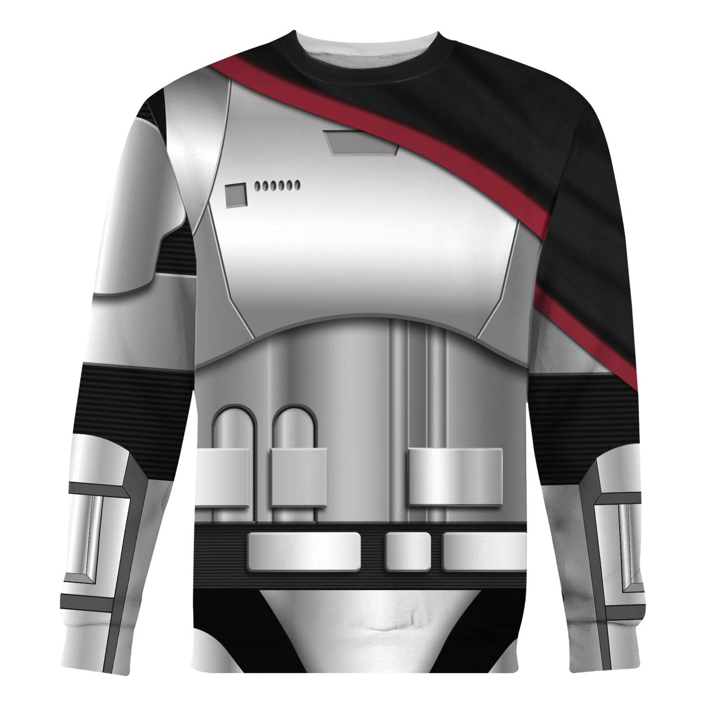 Star Wars Captain Phasma's Armor Costume - Sweater - Ugly Christmas Sweater