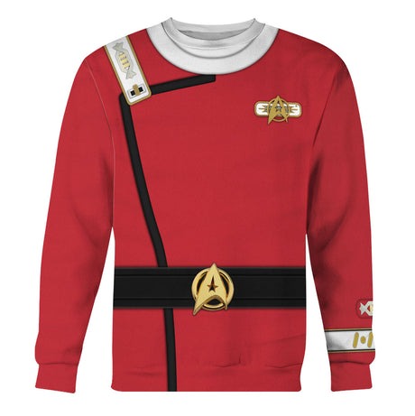 Star Trek Captain Spock Costume Officer - Sweater - Ugly Christmas Sweater