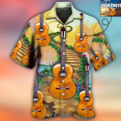 Guitar Various Style Custom Photo - Hawaiian Shirt - Owls Matrix LTD