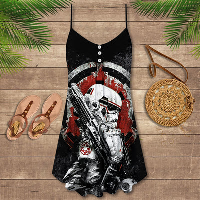 Starwars Born To Kill - V-neck Sleeveless Cami Dress