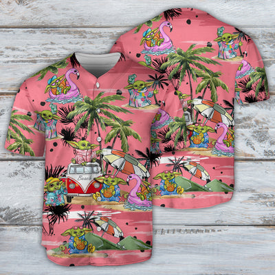 SW Disney Baby Yoda Pink - Baseball Jersey
