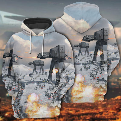 Star Wars Battle Of Hoth AT-AT - Hoodie