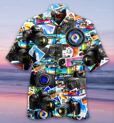 Camera I Like It I Got It - Hawaiian Shirt - Owls Matrix LTD