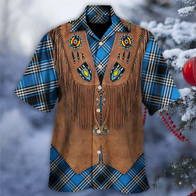Christmas Santa Native American Jacket - Hawaiian Shirt - Owls Matrix LTD
