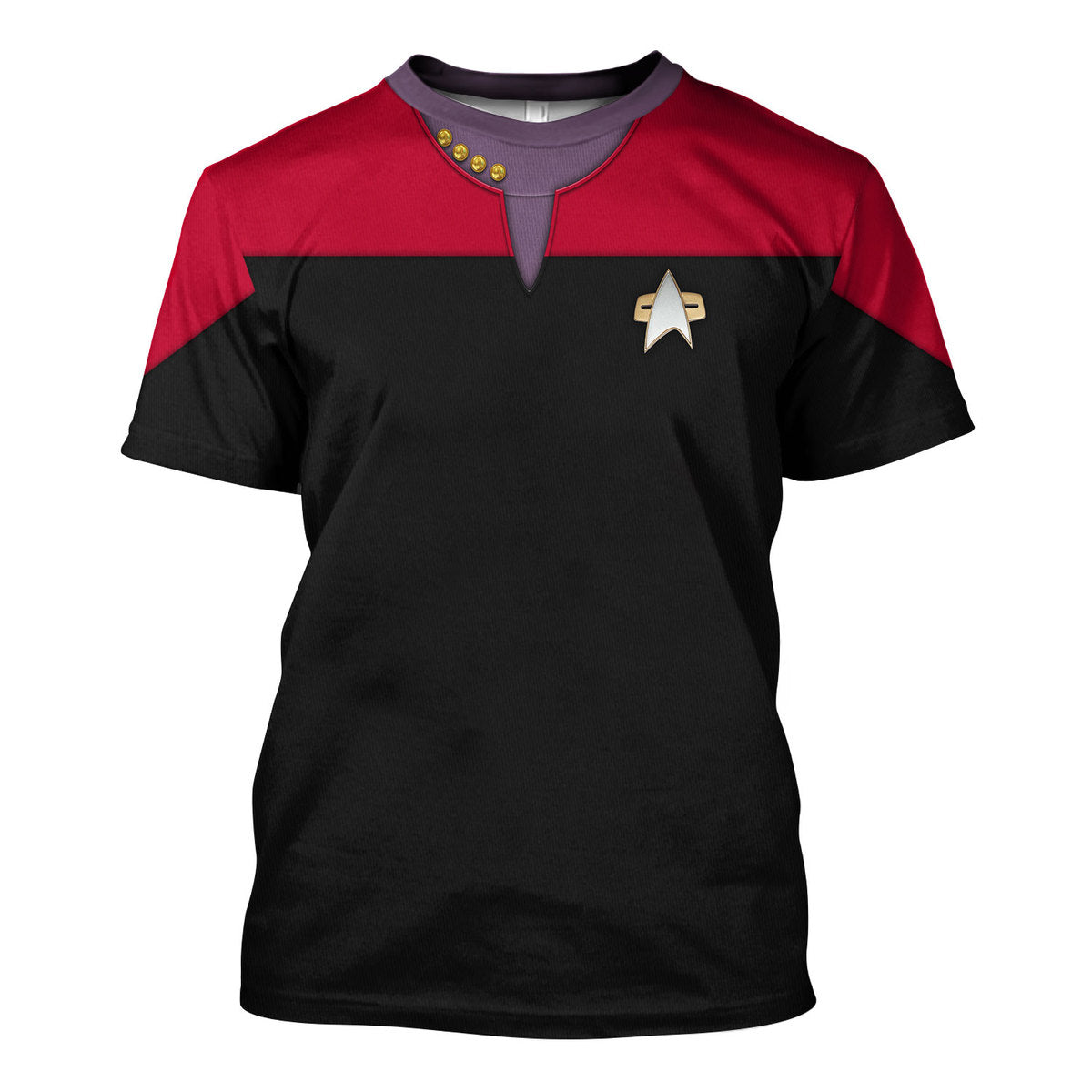 Star Trek Voyager Red Costume Cool - Unisex 3D T-shirt