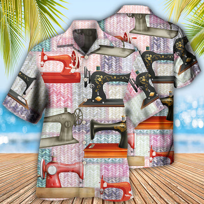 Quilting Machine Knit Fabric - Hawaiian Shirt - Owls Matrix LTD