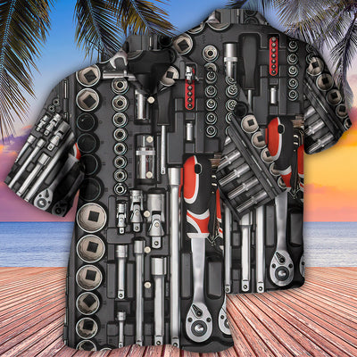 Mechanic Toolbox Amazing Style - Hawaiian Shirt - Owls Matrix LTD