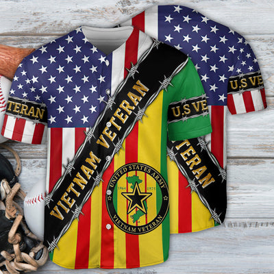 Veteran Vietnam Veteran I Love Freedom So Much - Baseball Jersey - Owls Matrix LTD