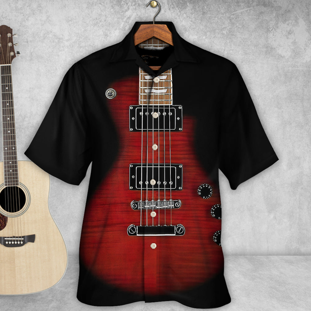 Guitar Electric Guitar Classic Rock - Hawaiian Shirt - Owls Matrix LTD