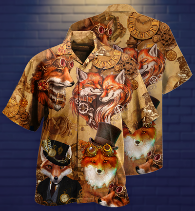 Fox Old Magic - Hawaiian Shirt - Owls Matrix LTD