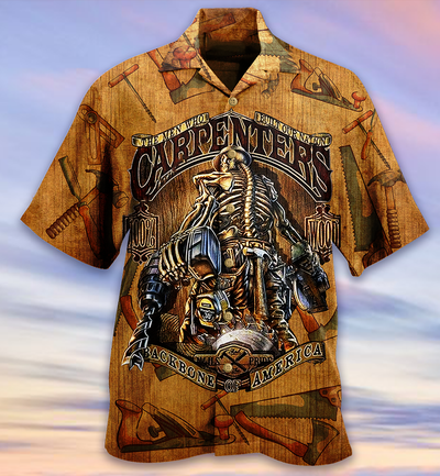 America Carpenter Vintage Love America - Hawaiian Shirt - Owls Matrix LTD