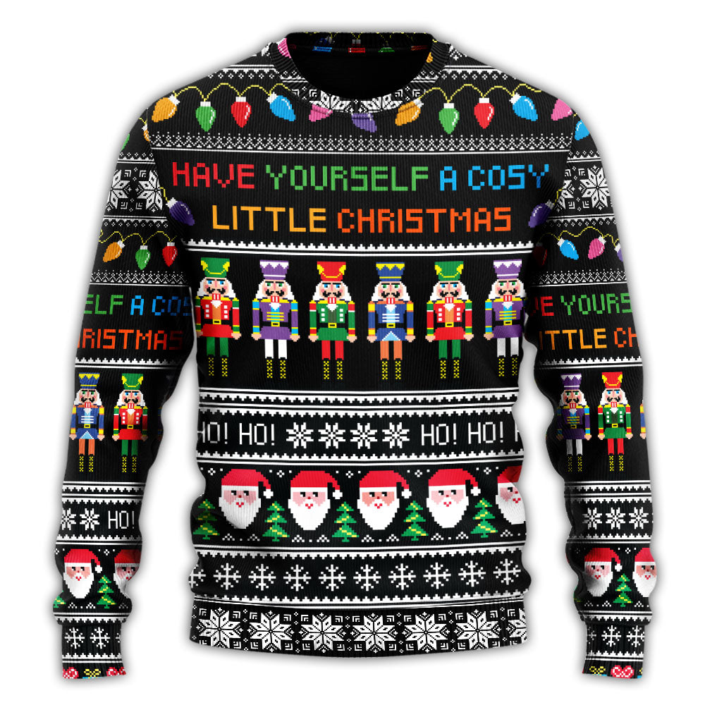 Christmas Sweater / S Christmas Have Yourself A Cosy Little Christmas - Sweater - Ugly Christmas Sweaters - Owls Matrix LTD