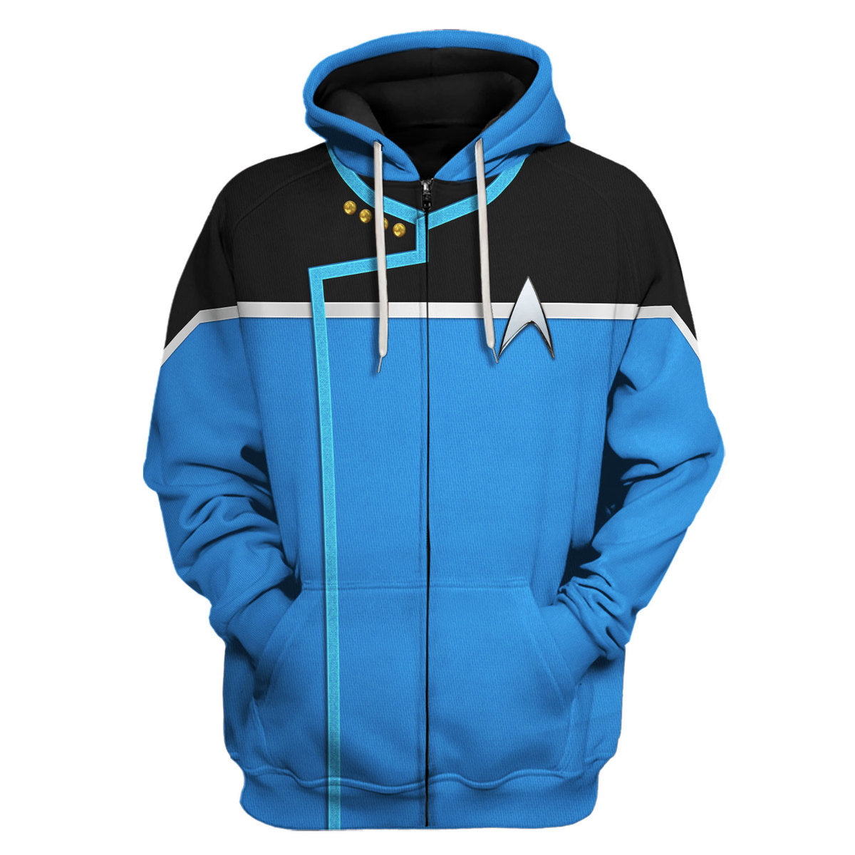 Star Trek Dress Uniform Science Division Cool - Hoodie + Sweatpant