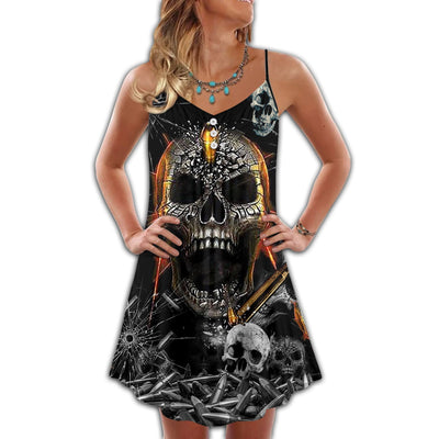 Skull Oh My Skull - Summer Dress - Owls Matrix LTD