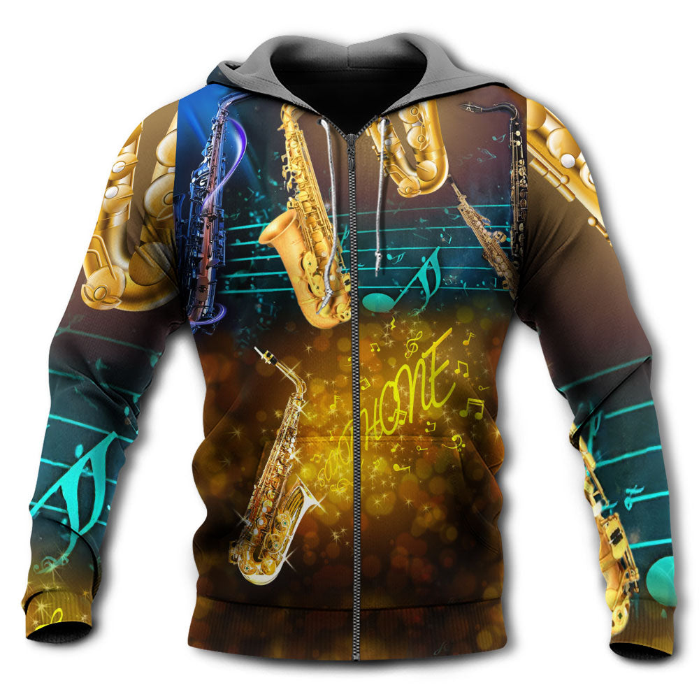Music All Night With Stunning Colors - Hoodie