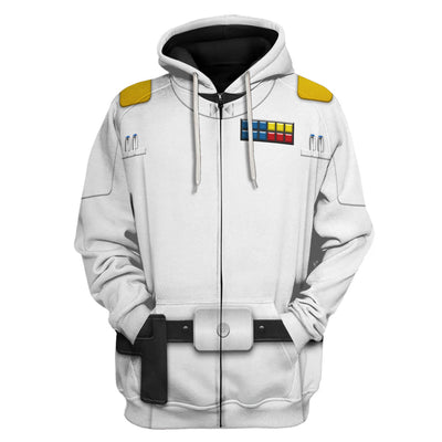 Star Wars Grand Admiral Thrawn Costume - Hoodie + Sweatpant
