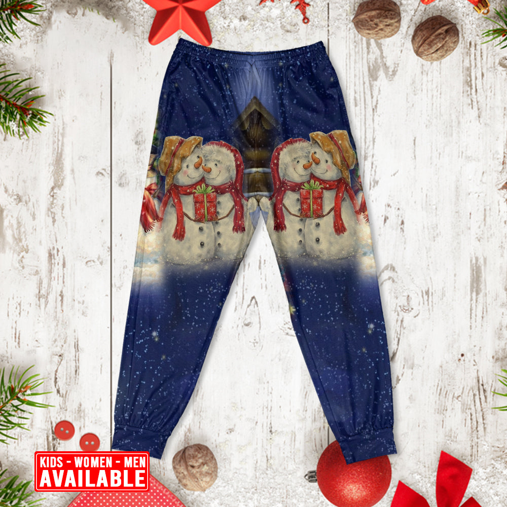 Christmas You And Me We Got This - Pajamas Long Sleeve - Owls Matrix LTD