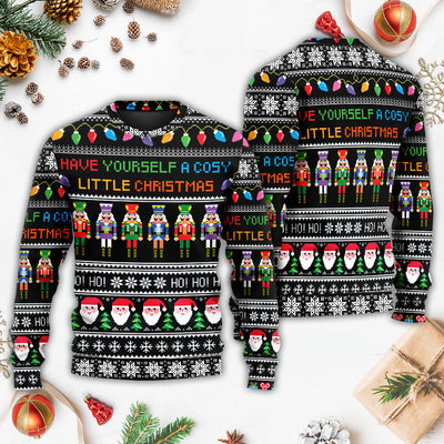 Christmas Have Yourself A Cosy Little Christmas - Sweater - Ugly Christmas Sweaters - Owls Matrix LTD