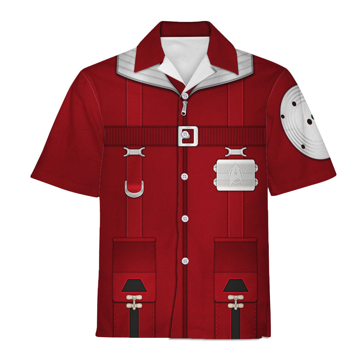 Star Trek Admiral Khan Coat Costume Officer Cool - Hawaiian Shirt