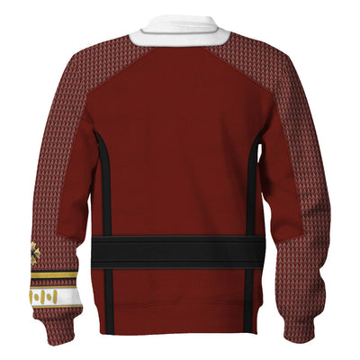 Star Trek The Star Trek Admiral Pike Costume Cool - Sweater - Ugly Christmas Sweater