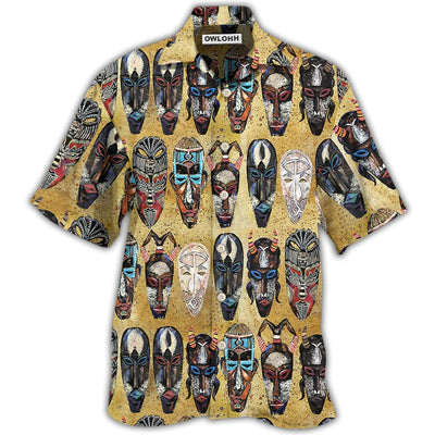 Hawaiian Shirt / Adults / S Africa Mark Symbols - Hawaiian Shirt - Owls Matrix LTD