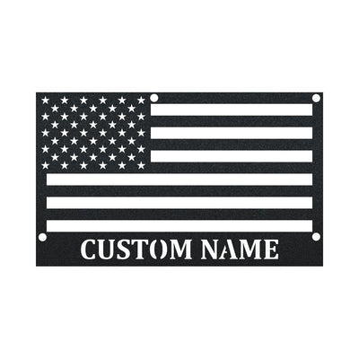 America Security Guard Officer Thin Purple Line 2 Colours Personalized - Two Colours Led Lights Metal - Owls Matrix LTD