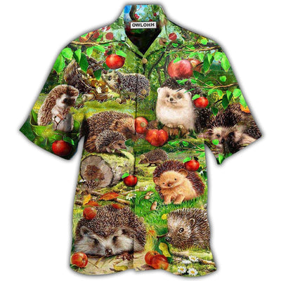 Hawaiian Shirt / Adults / S Hedgehog Animals Is Better With A Hedgehog So Various - Hawaiian Shirt - Owls Matrix LTD