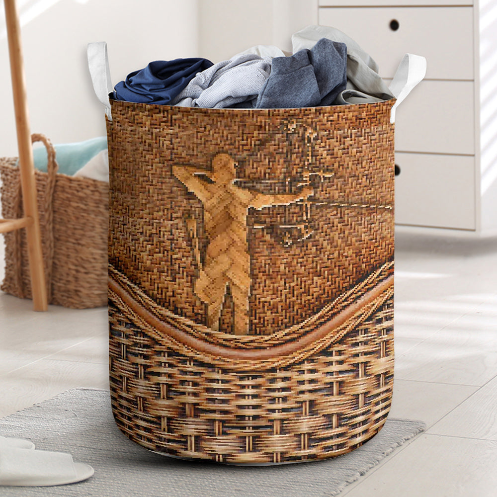 Archery Rattan Teaxture Lover - Laundry Basket - Owls Matrix LTD