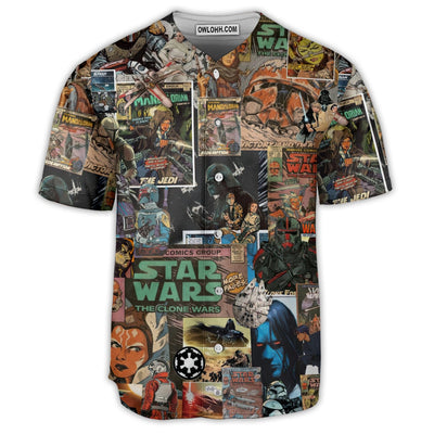 Star Wars Comic Style - Baseball Jersey